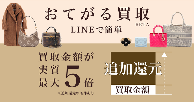 ヤフオク!、RECLOと連携し、LINE上で簡単に申し込めて追加還元もある「おてがる買取」のβサービスを提供開始