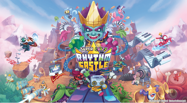 みんなでハチャメチャパーティー?!　リズムアドベンチャー『Super Crazy Rhythm Castle』2023年11月14日に発売決定！