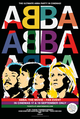 9.17&19 公開『ABBA： The Movie - Fan Event』TOHOシネマズ 池袋で轟音上映が決定！