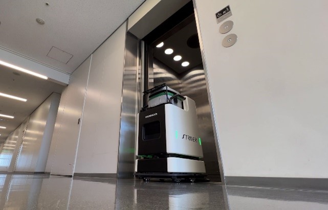 ～「労働力不足」の解決に向け、「掃除ロボット」導入効果と業務オペレーションを検証～オフィスビル1棟全体の「掃除ロボット」活用に向けてエレベーター連携に関する実証実験に着手
