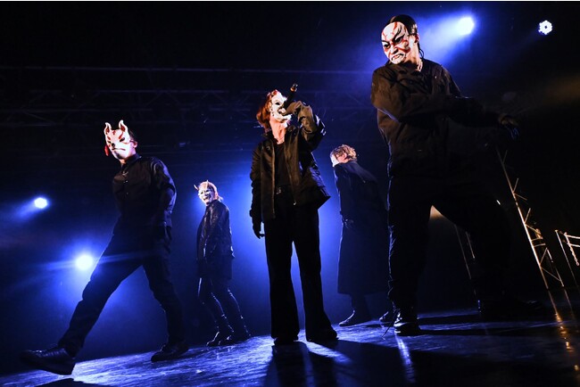 謎のお面ダンステロリスト集団「O-MENZ」「O-MENZ DEMO PROJECT 百戦錬磨」ツアー開催決定！3ｒｄシングルリリース情報を解禁！ツーマンライブ写真を公開。