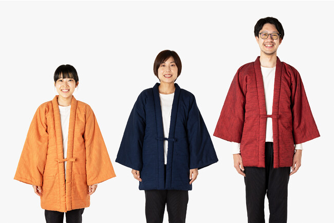 nagomi HANTEN（なごみはんてん）新登場。 軽くてあったか、限定18色！
