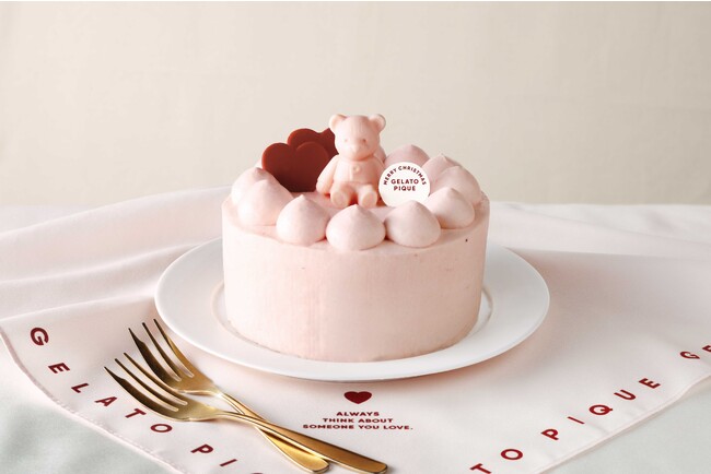 「gelato pique(ジェラート ピケ)」のクリスマスケーキ第4弾はピンクが主役！ピンクの