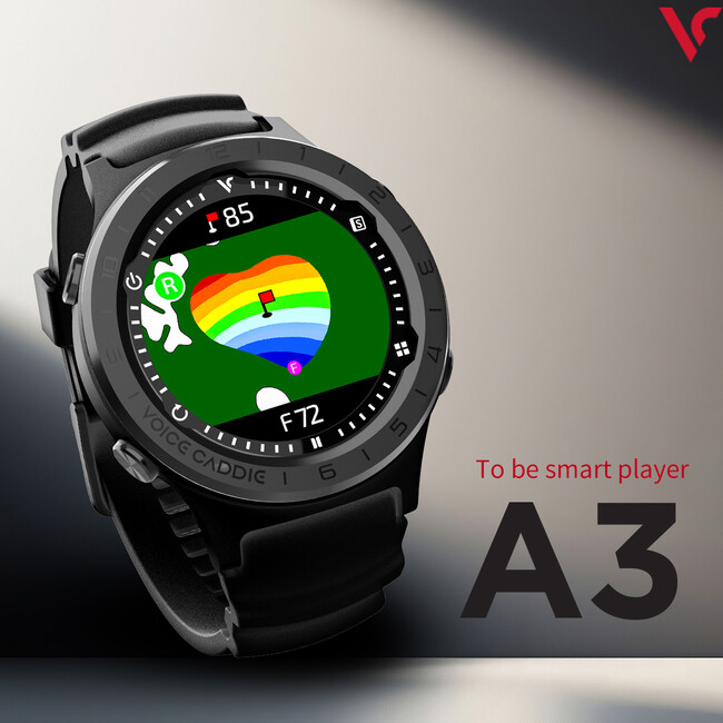 【新商品】Voice Caddie から時計型ゴルフナビ「A3」が新発売！