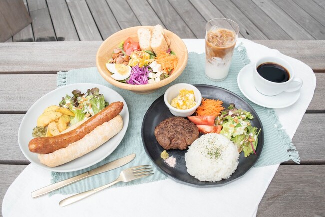 1日15食限定！食欲の秋に食べたい「極上黒毛和牛100%ハンバーグディッシュ」や「サラダボウル」が原宿のカフェ『HATTO COFFEE』に新登場