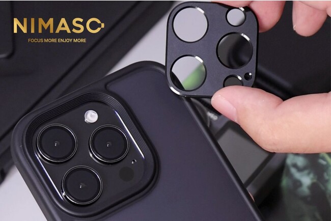 「スマホアクセサリー専門家 NIMASO」　iPhone15シリーズ全面保護カメラフィルム発売開始！リアリティのある写真撮影体験！