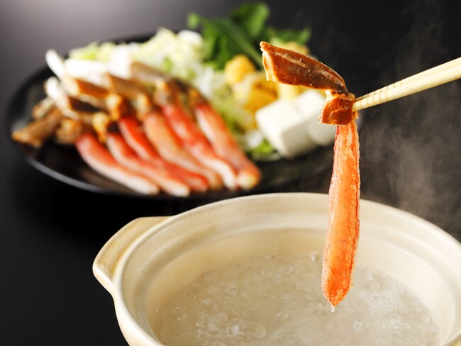 【冬に食べたい】生ずわい蟹のかにしゃぶプランの販売開始