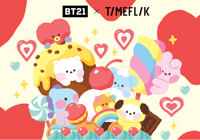 TIMEFLIK(タイムフリック)、BT21 minini商品を日本限定発売