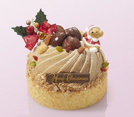 ＜アニバウム＞クリスマスケーキモンブラン