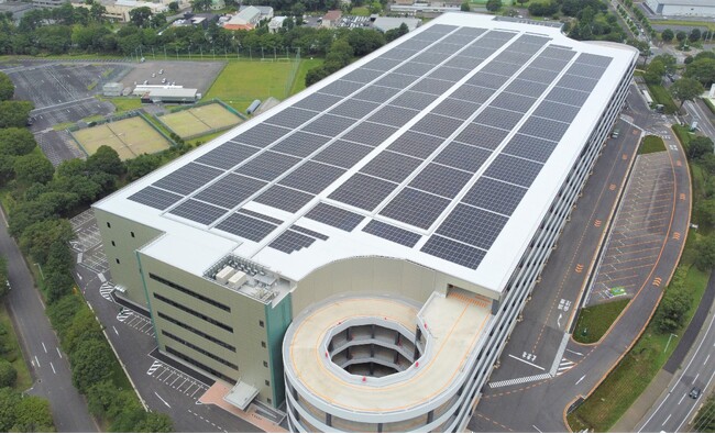 日本ベネックス、つくば市で国内最大級となる約4MWのFIP太陽光発電所を稼働