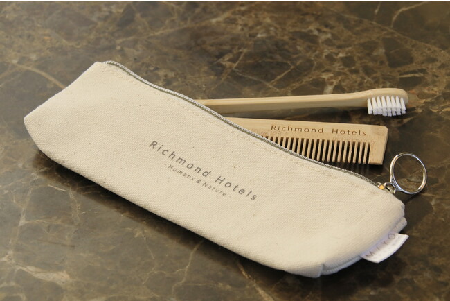 プラスチック使用量の削減に向けて持ち歩いて繰り返し使える「リッチモンドホテルズ オリジナルトラベルキット」9月25日(月)「Global Goals Day」より販売開始