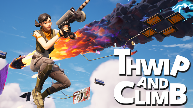 新作ゲーム『Thwip&Climb』、フォートナイト内で登場！究極の挑戦が待つ！
