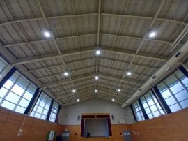 体育館LED化イメージ1