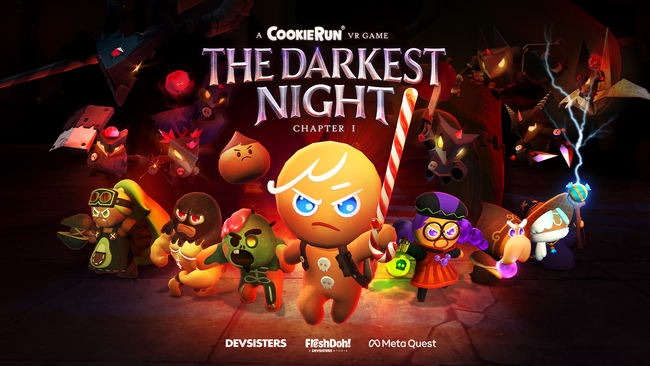 『デヴシスターズ』、VRアクションアドベンチャーゲーム「クッキーラン：暗黒の夜」のタイトル名確定！初の公式トレーラー公開！