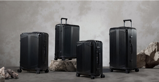 BOSSとSAMSONITEがコラボレートした、旅を格上げするアルミニウム製カプセルコレクションが登場