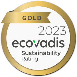 EcoVadis社 「ゴールド」評価ロゴ EcoVadis社 「ゴールド」評価ロゴ