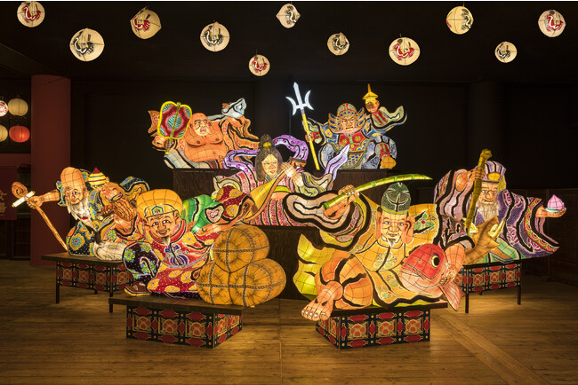 【青森屋】7体のねぶた七福神が出迎え、福を招くイベント「わっつど開運まつり」開催｜期間：2023年12月1日～2024年3月31日