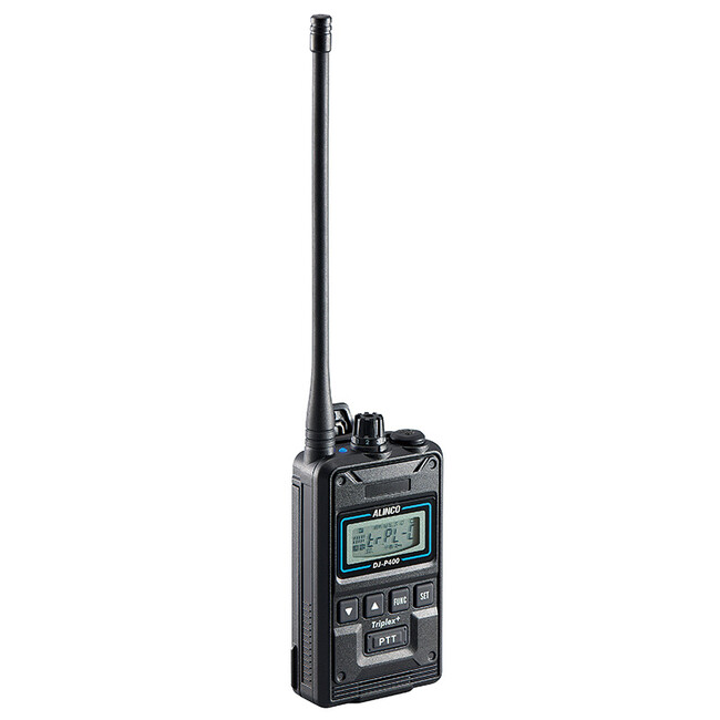 2・3・4者間同時通話を実現、ワイヤレスマイクにも対応する特定小電力トランシーバー DJ-P400発売のお知らせ