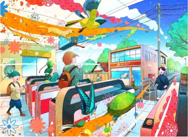 中央線・青梅線と自然環境保全スタートアップ「バイオーム」が共創　「駅からはじまるいきもの探し いきものGO」をスタート！