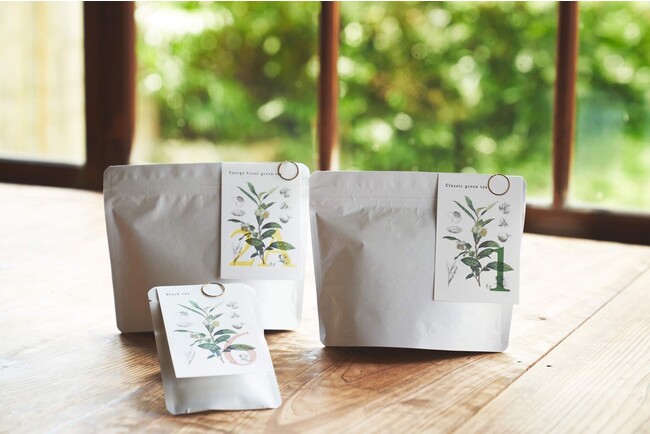 植物由来の生分解性樹脂「BioPBS」が茶葉ブランド「EN TEA」のティーバッグ外袋に採用