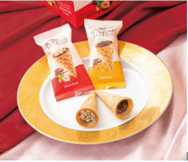 日本初上陸！パーティーやプチギフトにもぴったりの「Wafino ヘーゼルナッツ味」「Wafino キャラメル味」を2023年10月23日(月)より販売開始！