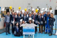 「飛鳥III」　スチール・カッティングセレモニー(鋼材切断式)実施　2025年就航に向けて本格的な建造がスタート