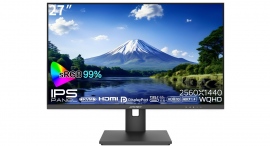 JAPANNEXTが27インチのIPSパネルWQHD解像度、昇降式スタンド搭載、USB-C給電対応液晶モニターをAmazon.co.jp限定で9月22(金)発売 JAPANNEXTが27インチのIPSパネルWQHD解像度、昇降式スタンド搭載、USB-C給電対応液晶モニターをAmazon.co.jp限定で9月22(金)発売