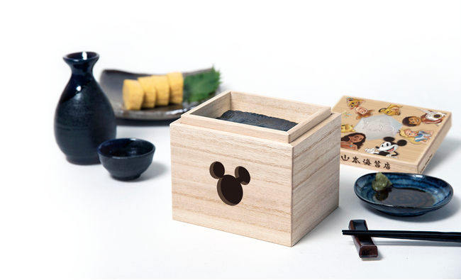 Disney創立100周年限定デザイン「焼きのり箱セット」新発売