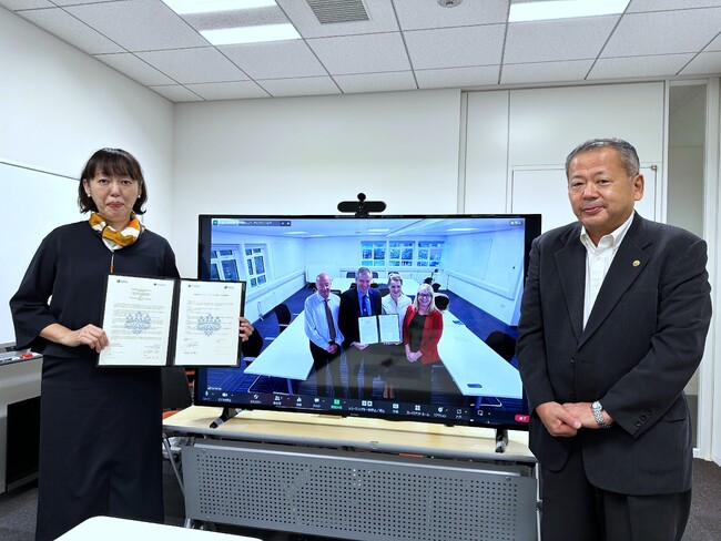 【桐蔭横浜大学】英国ウースター大学と学術交流協定（継続）を締結
