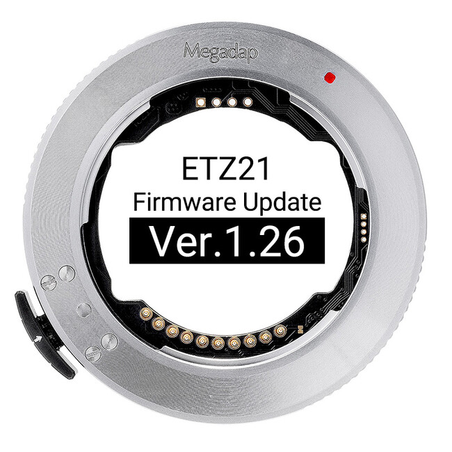 Megadap ETZ21 ファームウェアアップデート:Ver.1.26 公開