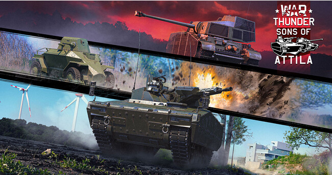 DMM GAMESがサービスを展開しているPC/PS4＆PS5マルチコンバットオンラインゲーム『War Thunder』大型アップデートによりハンガリー軍サブツリー導入！警報システムや視覚効果も向上！