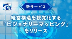【新サービス】経営構造を視覚化する『ビジョナリーマッピング』をリリース