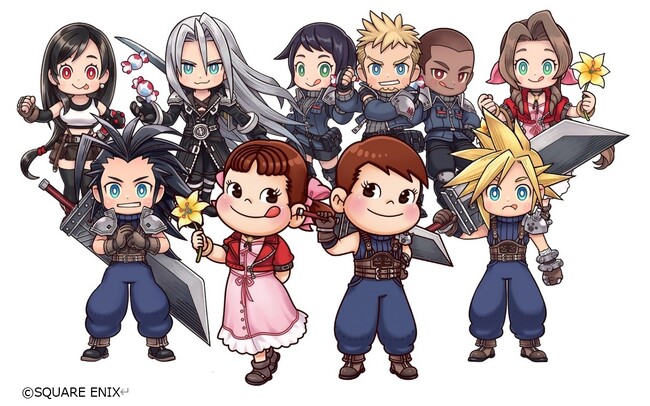 超人気タイトルFFシリーズとの初コラボ！ 不二家×ファイナルファンタジーＶIIエバークライシス　コラボ商品を発売