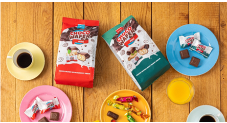 日本初上陸のチョコがけウエハース「クリスピーウエハース　ヘーゼルナッツ味」「クリスピーウエハース　ピーナッツ味」を2023年10月23日(月)より発売開始！