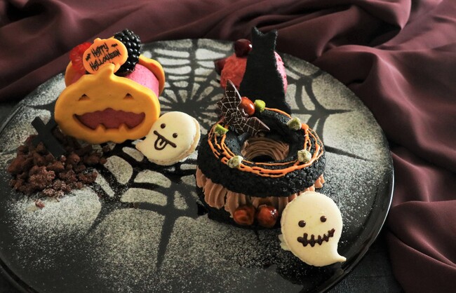 「ハロウィン」モチーフのキュートなスイーツプレートが10月1日から登場！ギフトにも最適なハロウィン限定ボンボンショコラも