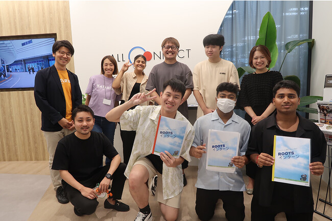   株式会社ALL CONNECTにて、認定NPO法人カタリバが行う外国ルーツ  の  高校生向けキャリア発見プログラム『Roots    インターン』を開催しました！ 