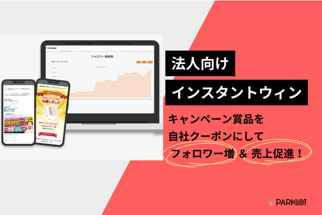 【月額6万円/インスタントウィン新機能】自社サイトクーポンを賞品に配布できるようになりました!