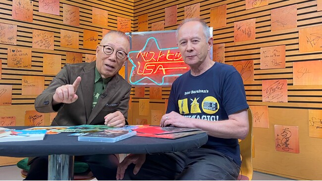 10/6(金)深夜0時放送◇小林克也×ピーター・バラカン、名ⅮＪの音楽対談が実現！!