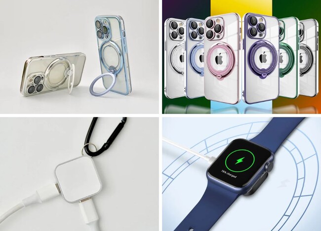 外出時の充電に！iPhone/USB-Cケーブル対応のコンパクト充電器などを新発売