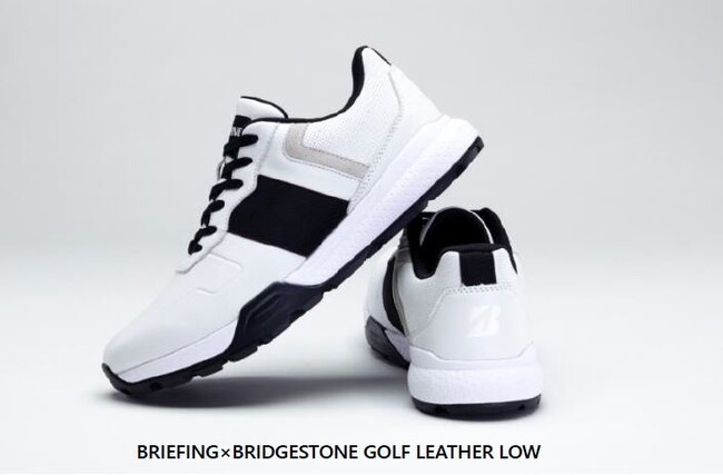 ゴルフシューズ『BRIEFING×BRIDGESTONE GOLF LEATHER LOW』新発売！