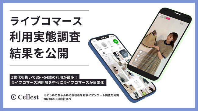 【Z世代を抜いて35-54歳の利用が最多？！】今注目のライブコマース、ユーザーの利用実態調査を実施