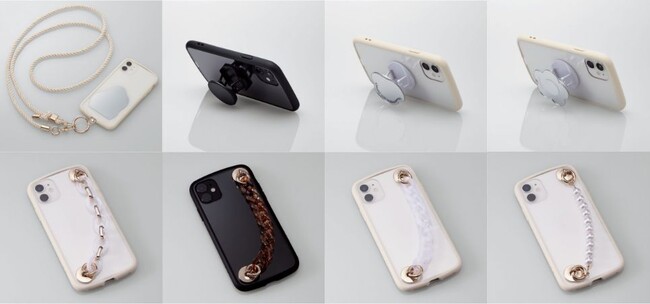 雲やフラワーなどトレンドのモチーフがかわいい「わたし」らしさを大切にする「＆me」よりスマートフォンアクセサリー3タイプを新発売