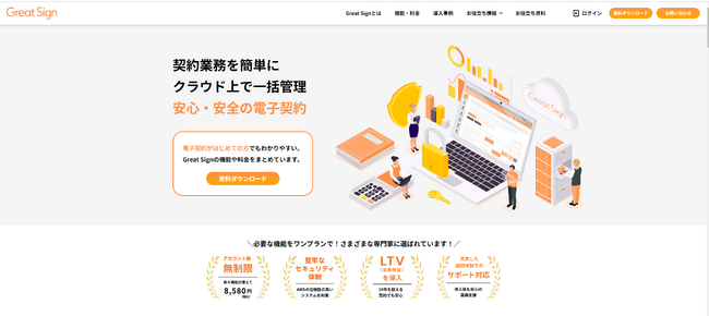 【Great Sign】サービスサイト全面リニューアル