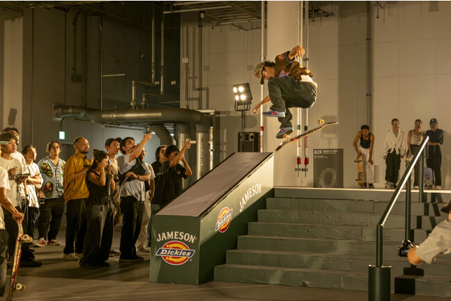 No. 1 アイリッシュウイスキー※1ジェムソン主催のスケートボードイベント「Tokyo Skate Plaza by Jameson & Dickies」が大盛況のうちに終了！