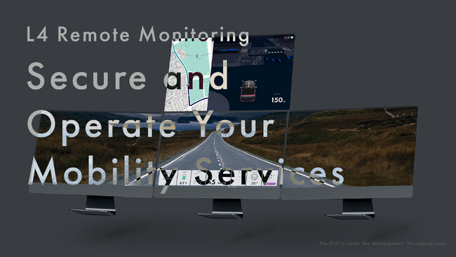 ティアフォー、レベル4水準の自動運転サービス向け遠隔監視ソリューションの提供を開始