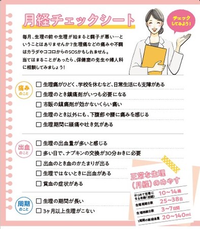 全国高等学校の養護教諭を対象としたアンケート調査：バイエル薬品の調査　月経随伴症状把握へ6割が保健調査票に記入欄を設置、うち4割は症状がある生徒への対策に至らず　
