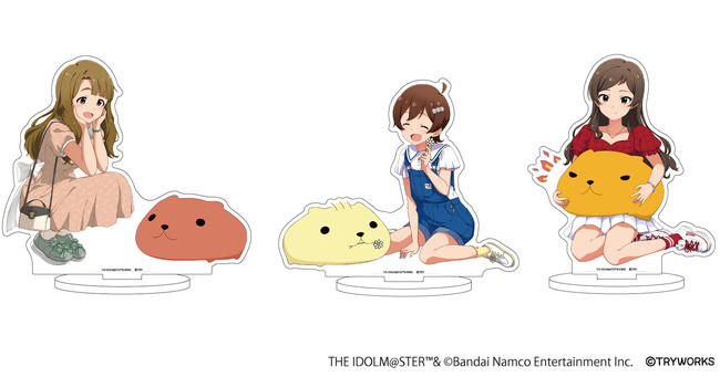 『アイドルマスター ミリオンライブ！×カピバラさん』より、描き下ろしイラストグッズの予約受付を開始！