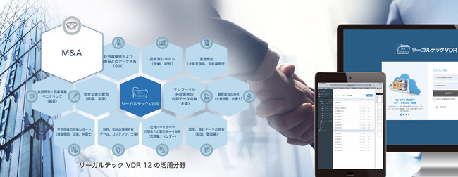 リーガルテック社、「リーガルテックVDR M&A」を用いて、資金調達、M＆Aを支援