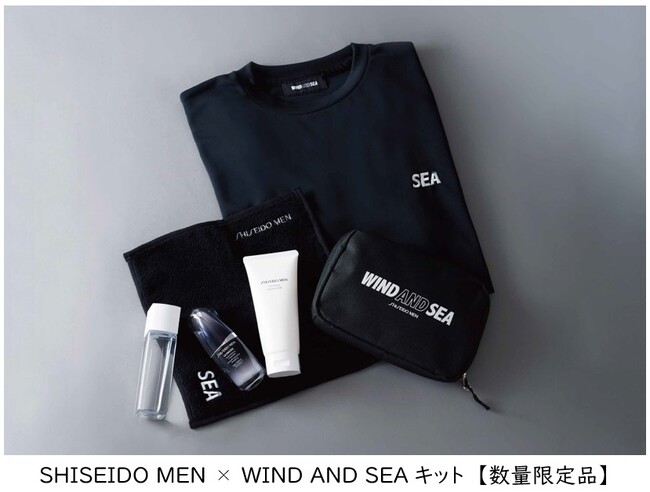 WIND AND SEA × SHISEIDO MENがスペシャルコラボ。オリジナルアイテムが付いた限定商品を三越伊勢丹で10月4日（水）から発売！