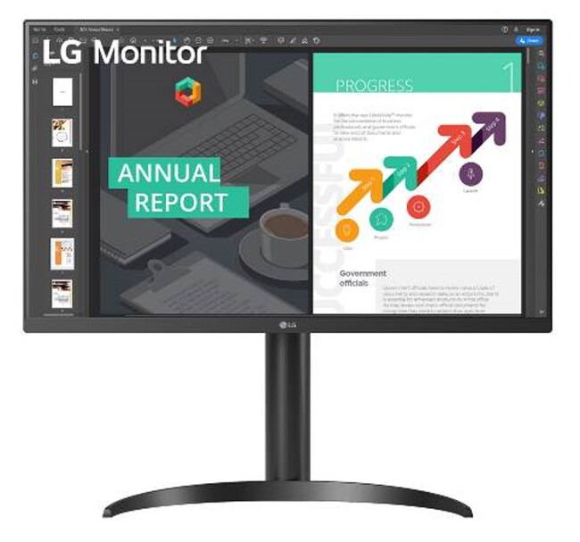 FHDの約1.8倍の領域で使いやすさをもっと追求　27インチのIPSパネル採用WQHDモニター「27QN850-B」を本日9月27日（水）より発売